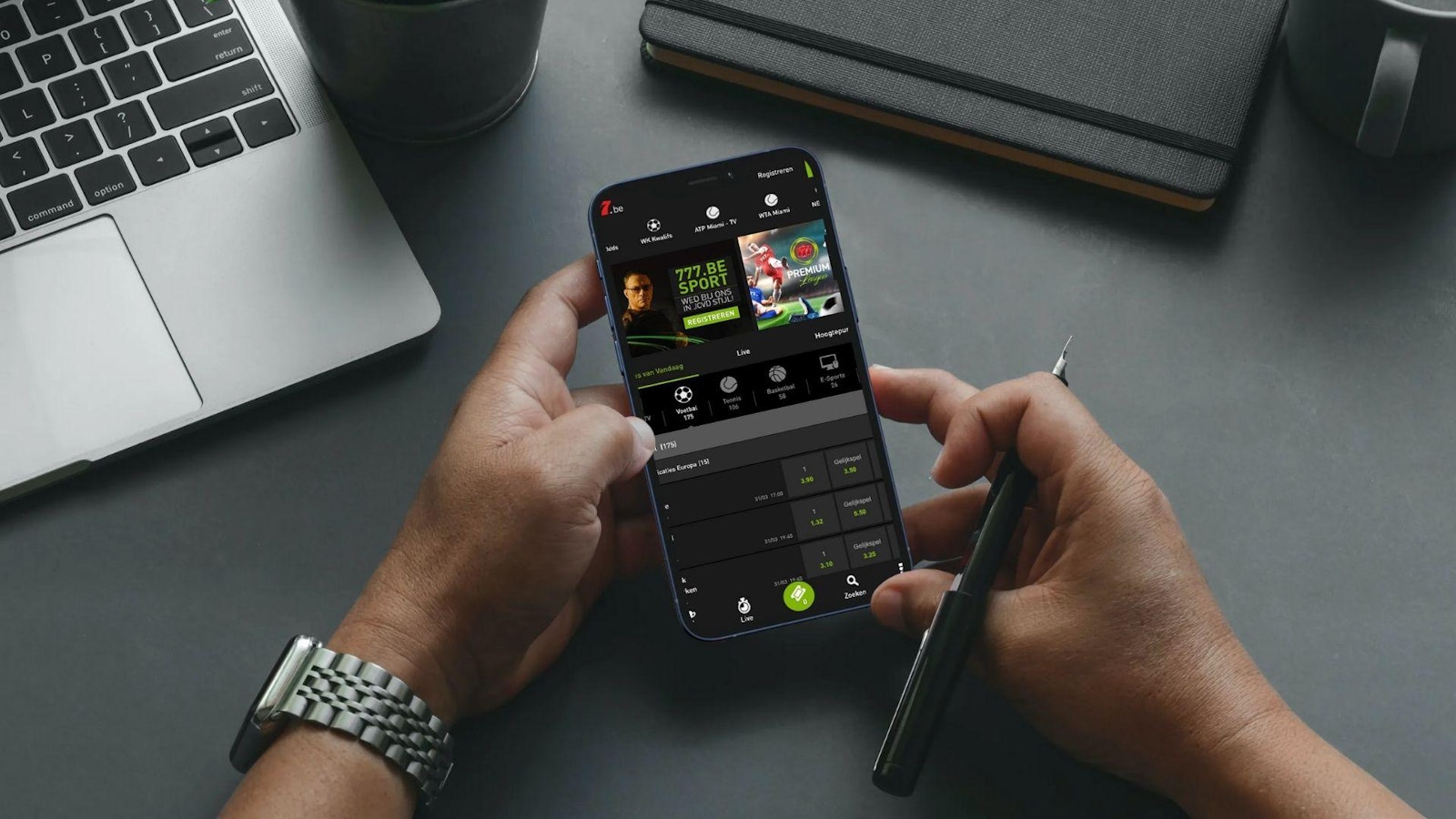 Bet777 Mobiel wedden