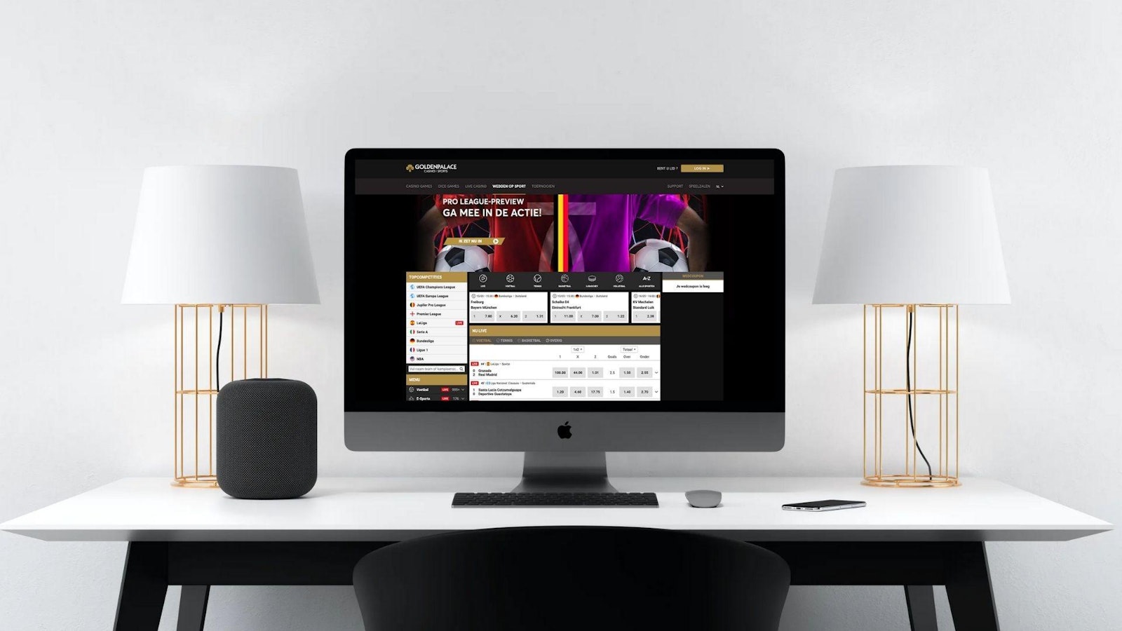 Golden Palace home page