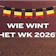 Wie wint wk 2026